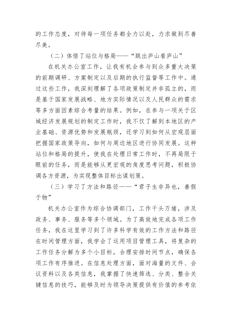 办公室人员2024年借调工作总结.docx_第2页