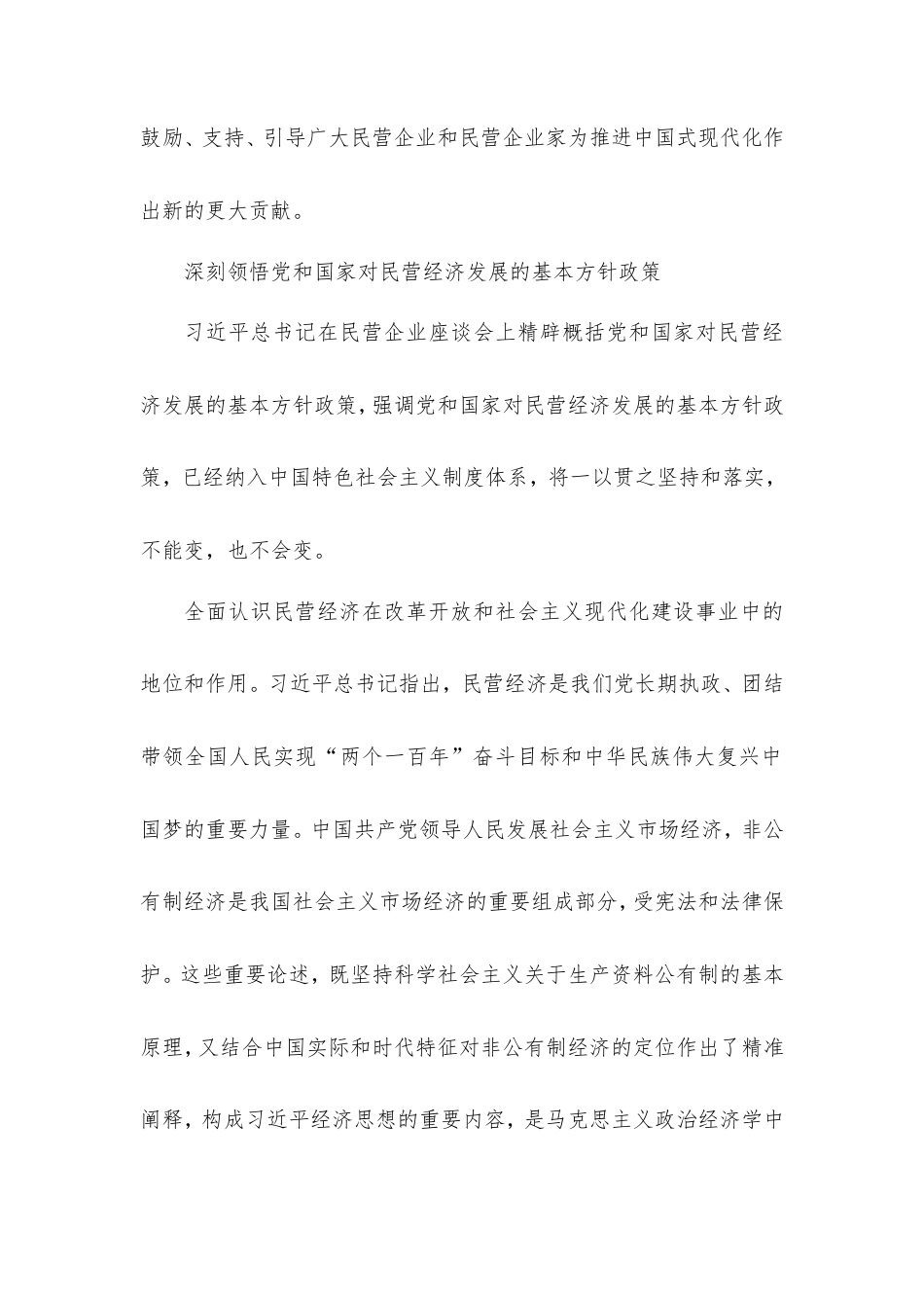 研讨发言：新时代新征程民营经济发展前景广阔大有可为.doc_第2页