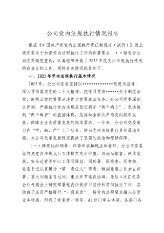 公司A内法规执行情况报告.docx