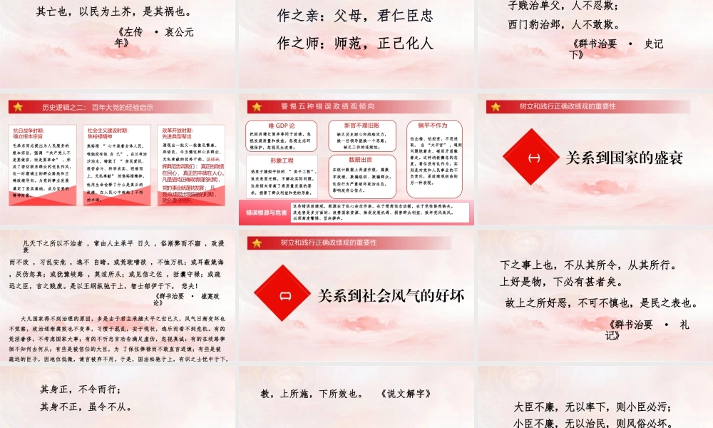 （66版，2万字讲稿）课件：树立和践行正确政绩观（中央党校刘余莉）.pptx