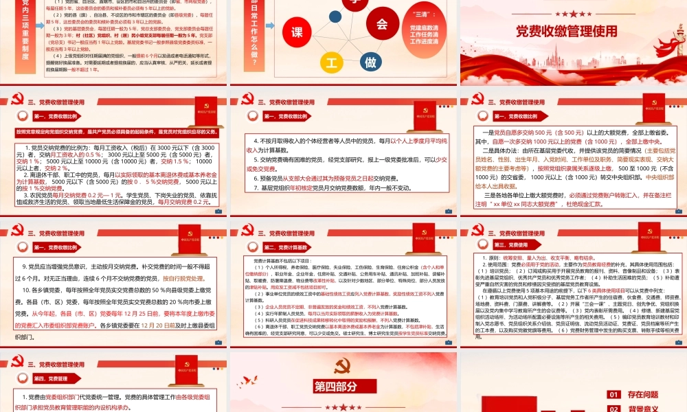 （66版，2万字讲稿）PPT+讲稿：党务知识培训：夯实党建基础，筑牢发展根基.pptx