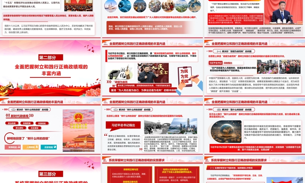 （48版，9000字讲稿）PPT+讲稿：牢固树立和践行正确政绩观  以实干担当交出新时代合格答卷.pptx