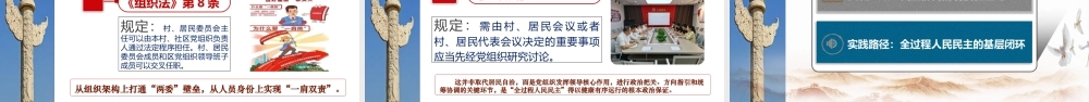 （53版，1.5万字讲稿）PPT+讲稿：法治之光照亮基层治理新征程——“两委”组织法解读.pptx