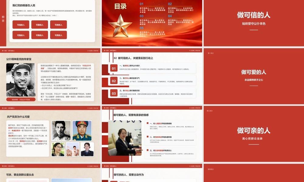 （23版，5000字讲稿）2026在XX支部第二季度党课上的讲稿：共产党员应该是个什么样子（PPT 讲稿）.pptx