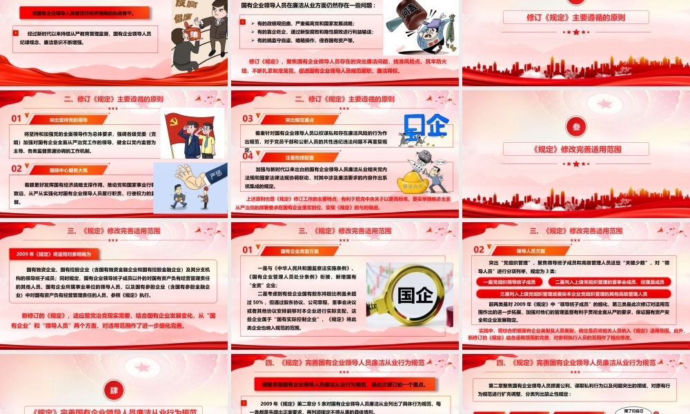 （64版，1万字讲稿）2026党课PPT（带讲稿）：《国有企业领导人员廉洁从业规定》重点内容学习宣讲.pptx