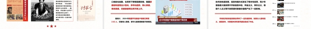 （72版，2.5万字讲稿）党课讲稿：传家以道，育人以德，兴邦以廉，深入学习贯彻习近平家庭家教家风建设重要论述专题党课.pptx
