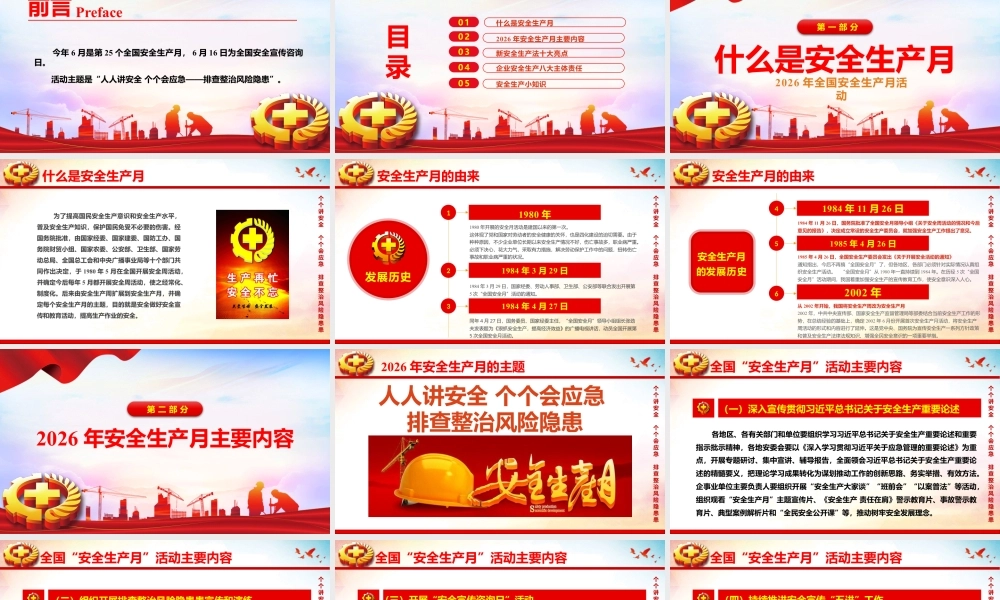 2026年安全月主题课件一安全月主题宣讲课件.pptx