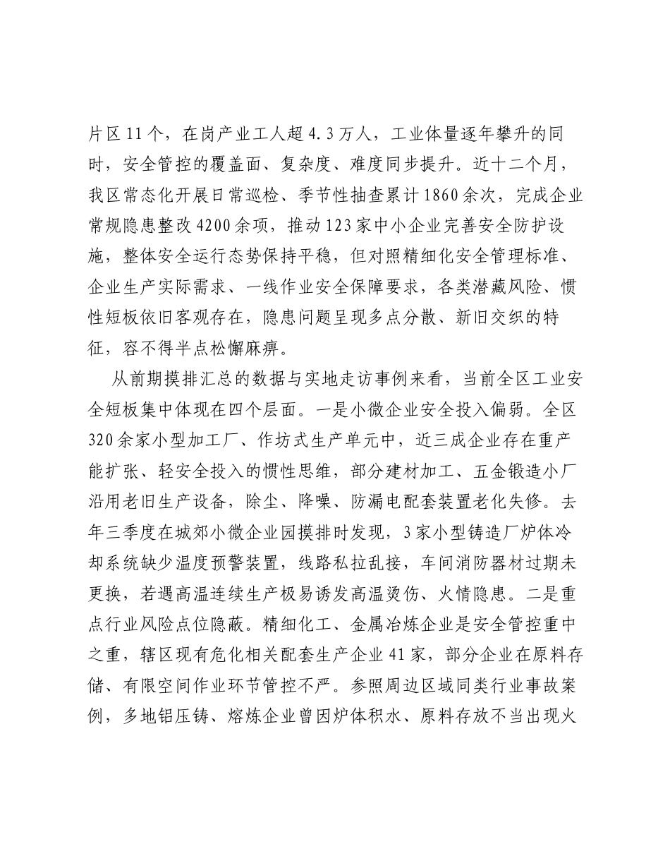 在全区工业安全生产专项检查部署工作会议上的讲话.docx_第2页