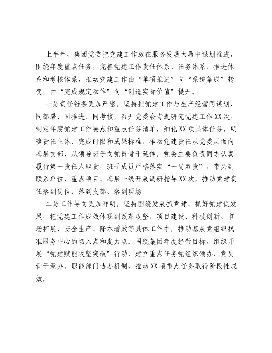 2026年上半年党建工作总结（国企）.docx_第2页