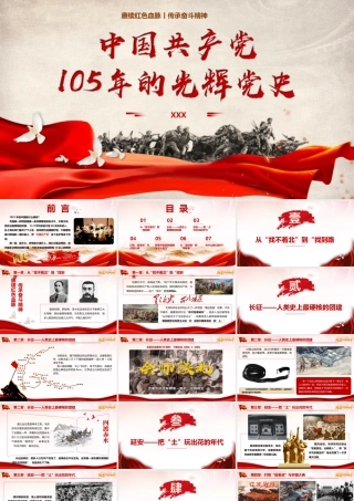 （31版，2800字讲稿）PPT+讲稿：一堂超级有趣的党课《中国共产党105年的光辉党史》.pptx