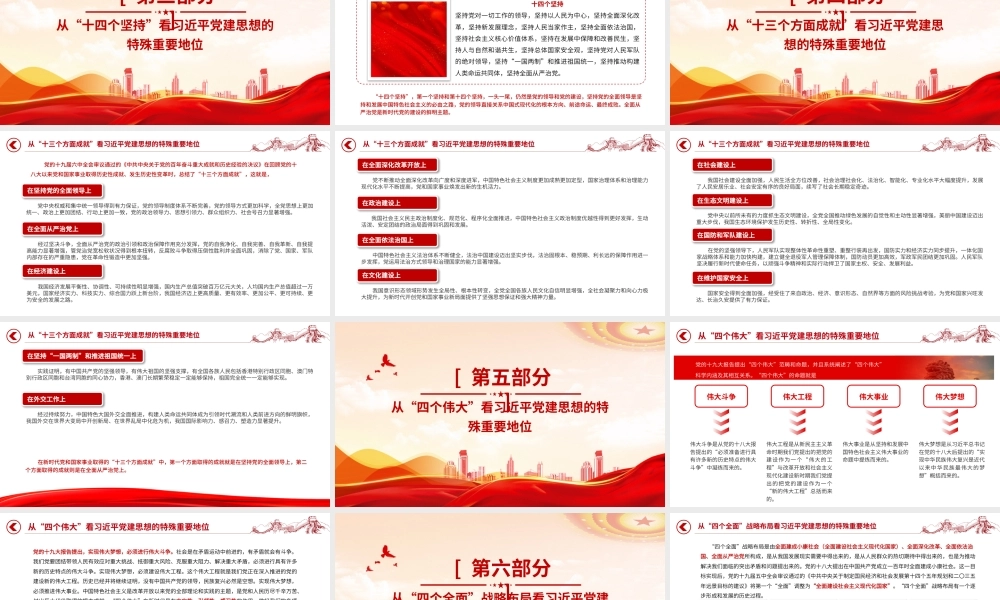 深刻认识习近平党建思想的特殊重要地位.pptx