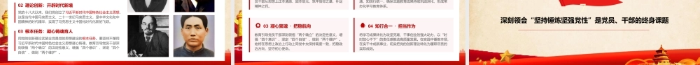 2026年专题党课：深入学习领会习近平党建思想的科学内涵.pptx