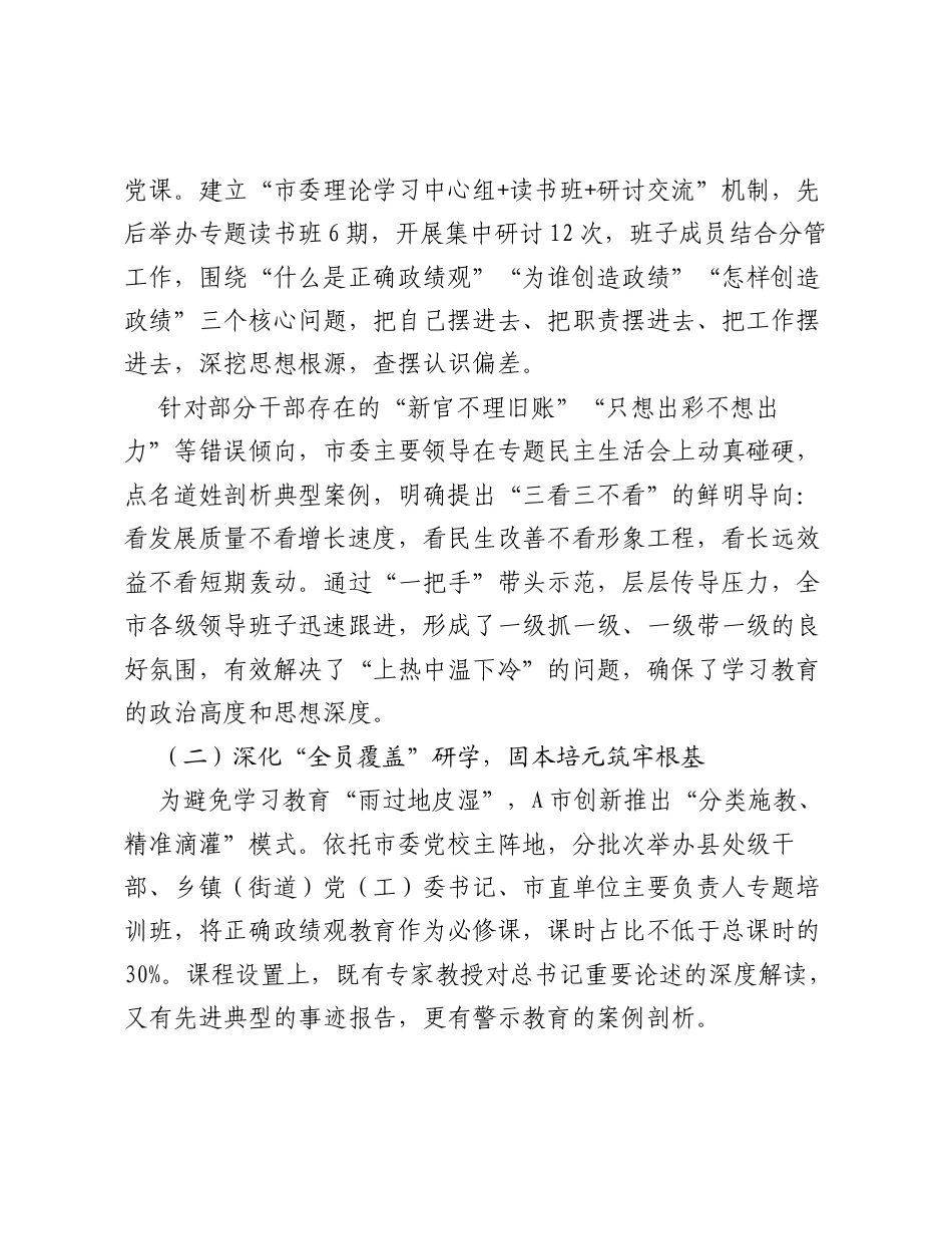 某市开展树立和践行正确ZJG学习教育经验做法.docx_第2页