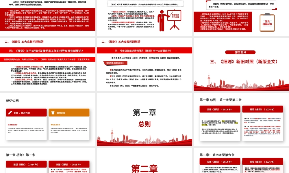 2026年新版《中国共产党发展党员工作细则》PPT.pptx
