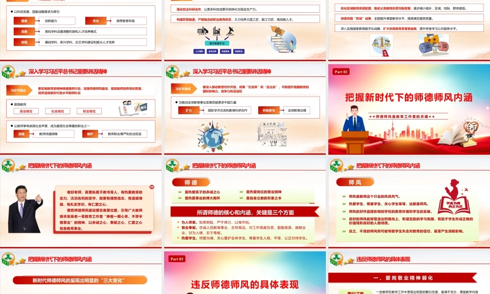 2026年加强教师职业行为养成暨师德师风建设专题辅导授课党课PPT（107页PPT 1.4万字讲稿）.pptx
