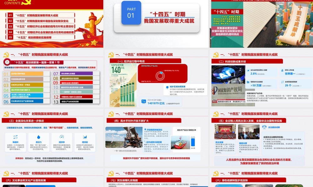2026党课PPT（126版，6.6万字讲稿）：《中华人民共和国国民经济和社会发展第十五个五年规划纲要》权威解读.pptx